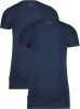 Vingino Donkerblauwe T shirt Boys T shirt V neck(2 pack ) online kopen