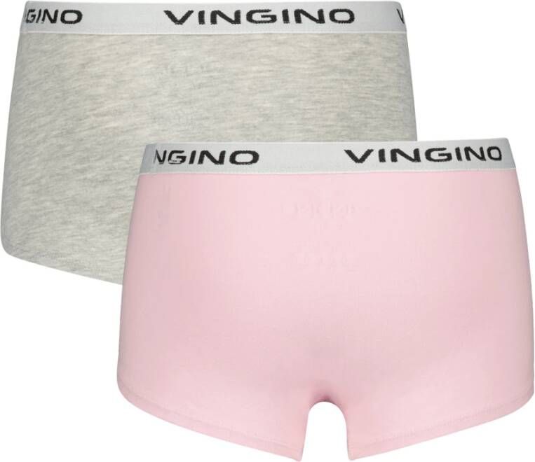 VINGINO Boxershorts Girls Boxer 2 Pack Lichtroze