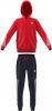 Adidas Trainingspak 3 Stripes Rood/Wit Kinderen online kopen