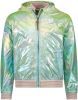 Like Flo Metallic Jack Hooded Colourblock Jacket online kopen