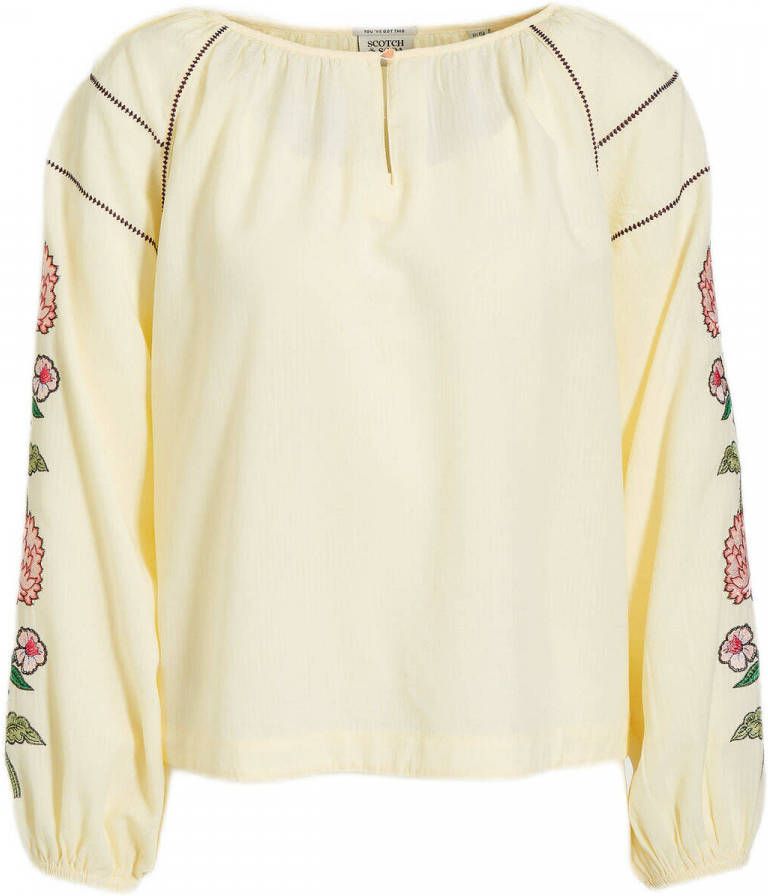 Scotch & Soda Ecru Blouse 168227 22 fwgm d53
