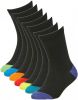 WE Fashion sokken set van 7 zwart/multi online kopen