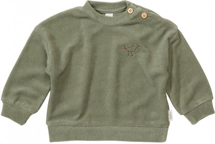 Koeka Royan trui shadow green