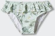 MANGO BABY Zwembroek met bladerprint