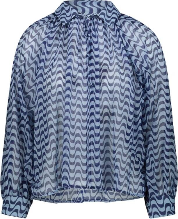 Attic and Barn Blouses Blauw Dames