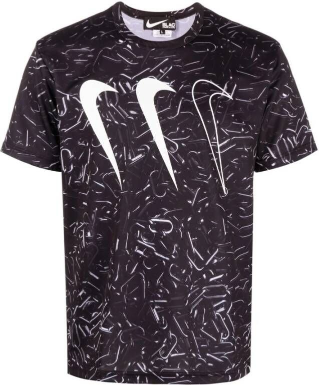 Comme des Garçons Zoals jongens en zwarte poloshirts en poloshirts , Zwart, Heren