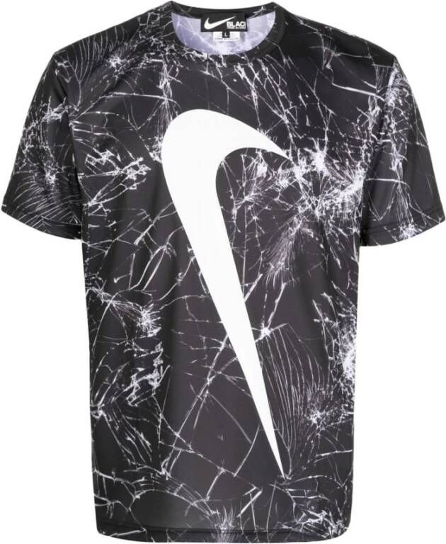 Comme des Garçons Zoals jongens en zwarte poloshirts en poloshirts , Zwart, Heren