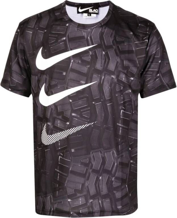 Comme des Garçons Zoals jongens en zwarte poloshirts en poloshirts , Zwart, Heren