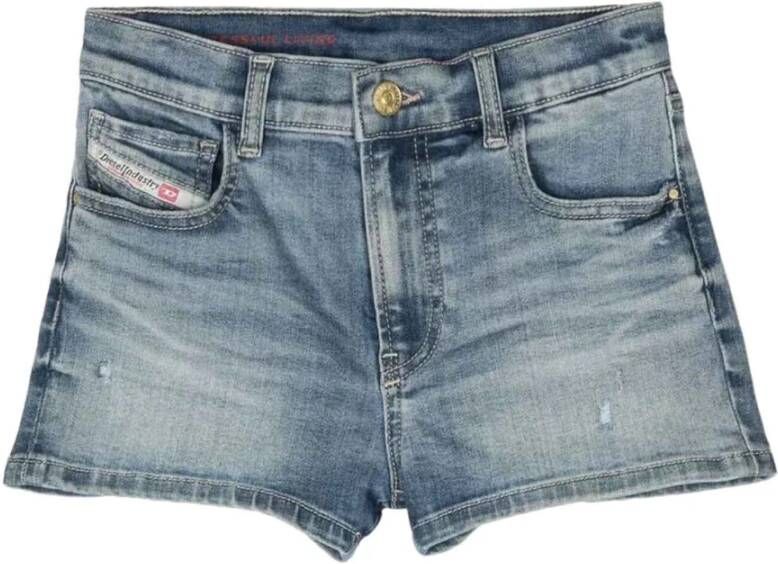 Diesel Korte broeken Blauw Dames