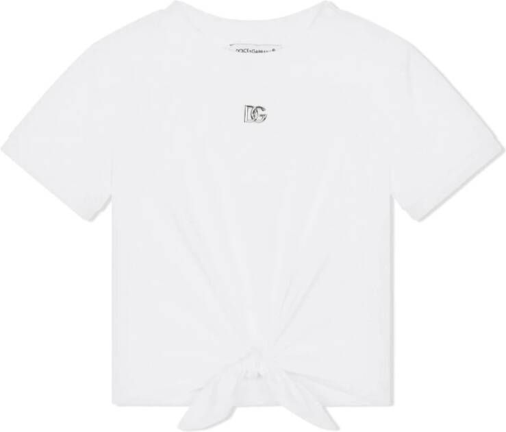 Dolce & Gabbana Baby korte mouw t shirt , Wit, Heren