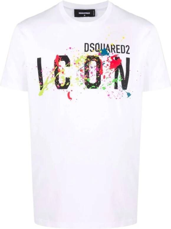 Dsquared2 T shirts Wit unisex