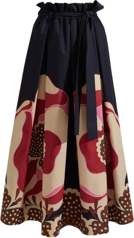 La DoubleJ Sardegna Skirt(Placed), Rood, Dames