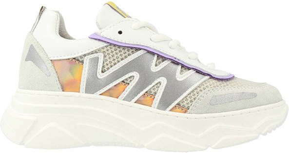 Red-Rag Red Rag Red Rag Low Cut sneakers paars Leer 41230