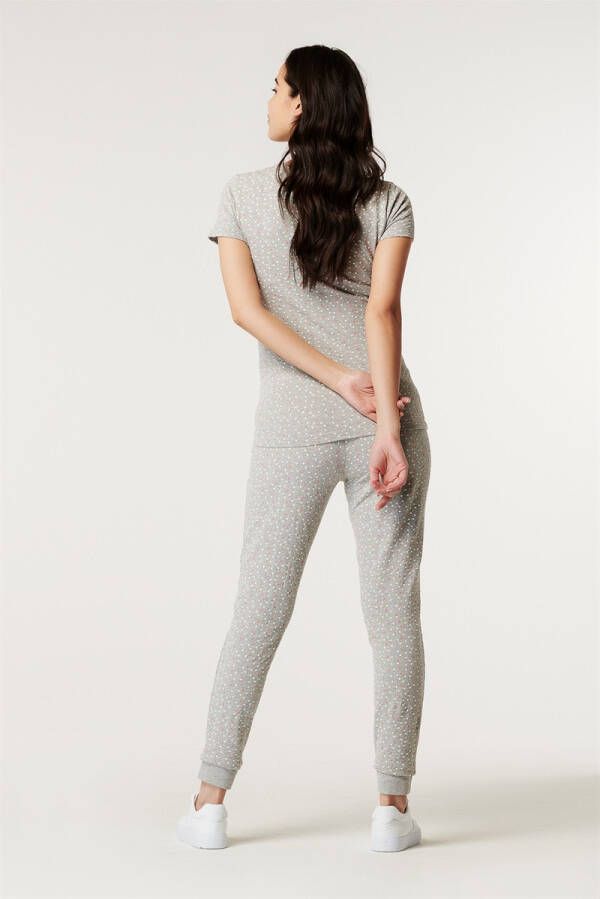 Esprit Voedingspyjama Light Grey melange