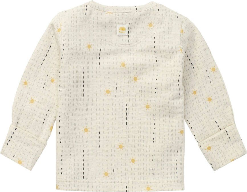 Noppies ! Unisex Shirt Lange Mouw -- All Over Print Katoen/elasthan