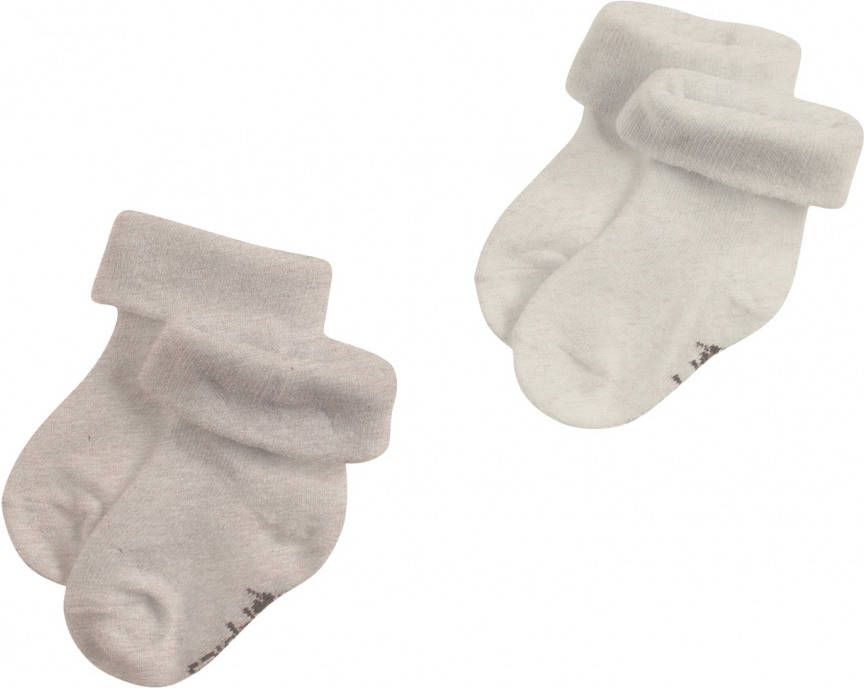 Noppies ! Unisex 2 pack Sokken -- Diverse Kleuren Katoen/polyamide/elasthan