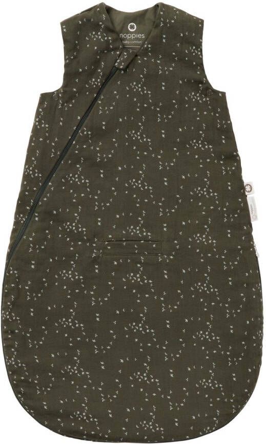 Noppies Baby Comfort Botanical muslin baby zomerslaapzak GOTS Beetle