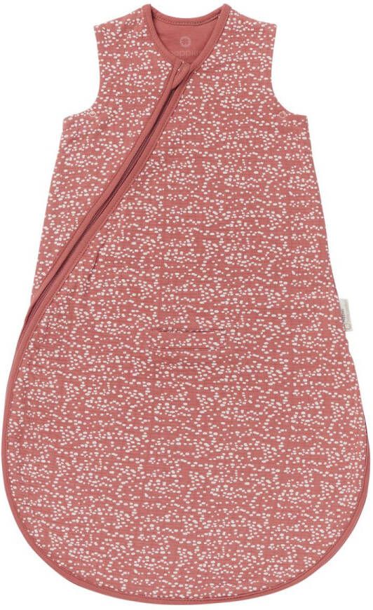 Noppies Baby Comfort Fancy Dot baby zomerslaapzak Brick Dust
