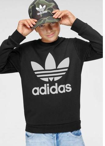 adidas Originals Trefoil Crew Sweater Junior Black/White