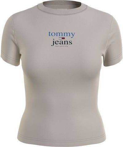 TOMMY JEANS Shirt met korte mouwen TJW BABY ESSENTIAL LOGO 2 SS in basic stijl met opschrift