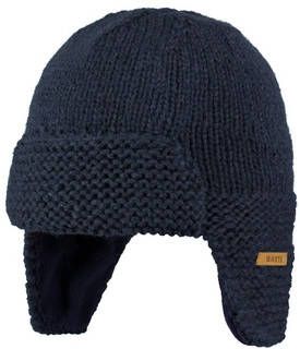 Barts ! Jongens Muts Maat 80 Donkerblauw Polyester/acryl