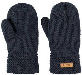Barts ! Unisex Wanten Maat 80 Donkerblauw Polyester/acryl