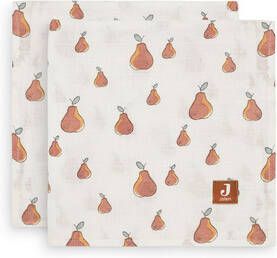 Jollein hydrofiele multidoek large 115x115cm set van 2 Pear