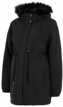 mamalicious Zwangerschapsparka MLJESSA Black