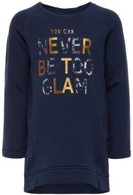 name it Girl s Sweatshirt Diolo jurk Diolo blues