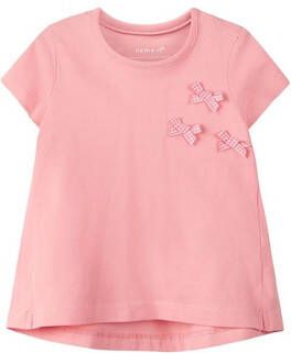name it  T-Shirt Nbfhulma flamingo roze Roze/lichtroze Gr.56 Meisjes