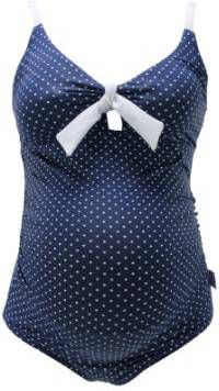 Petit Amour Zwempak Antonie donkerblauw, zwangerschapsbadpak Antonie
