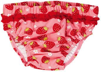 Playshoes Boys UV bescherming Zwemluier AARDBEI rood