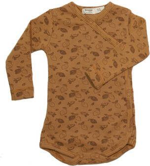 Snoozebaby Rompertje lange mouw toffee