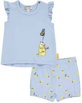 Steiff Babyset 2 delig b runner a blauw