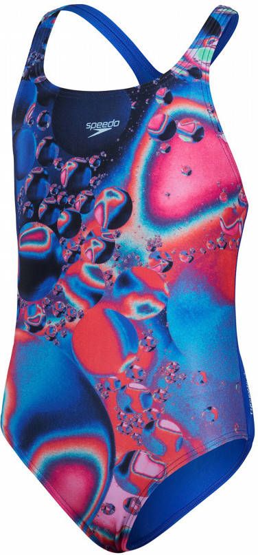 Speedo ECO Endurance+ sportbadpak Medalist blauw/roze