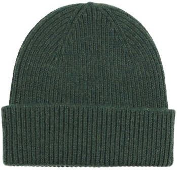 Colorful Standard Muts Bonnet en laine Merino emerald green