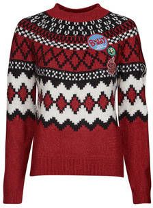 Desigual Hoodies & Sweatvesten Rood Dames
