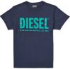Diesel Logo T shirt 00j4p6 00yi9 k8at , Blauw, Heren online kopen