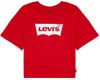 Levis ! Meisjes Shirt Korte Mouw Maat 176 Rood Katoen online kopen