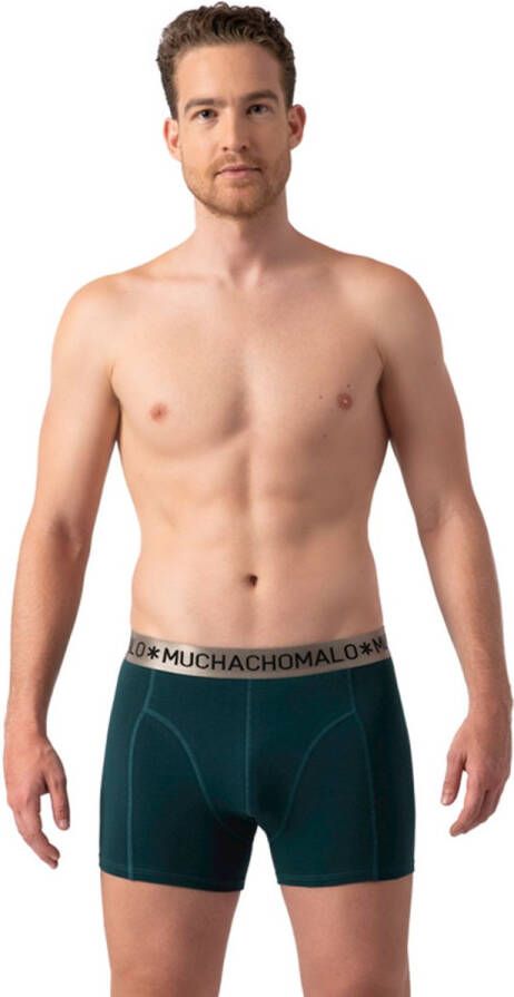 Muchachomalo Boxershorts 3 Pack Lasjap 1010 , Groen, Heren