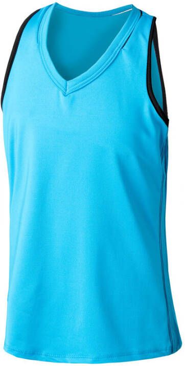 Lucky in Love V Neck Cutout Tanktop Meisjes