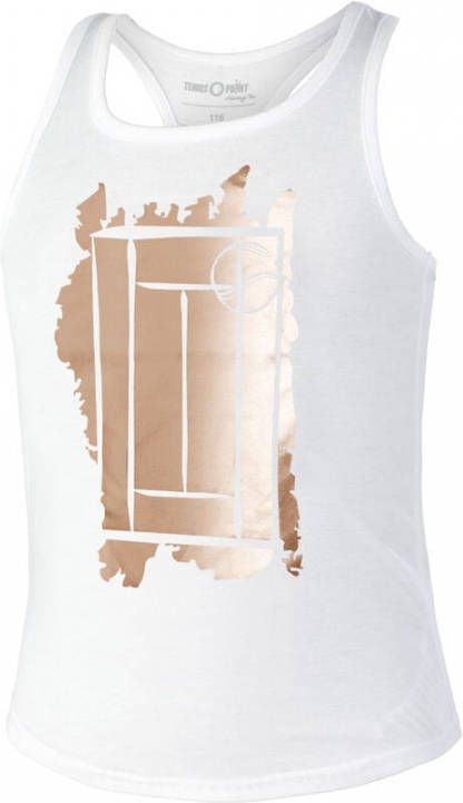 Tennis Point Glitter Court Tanktop Meisjes