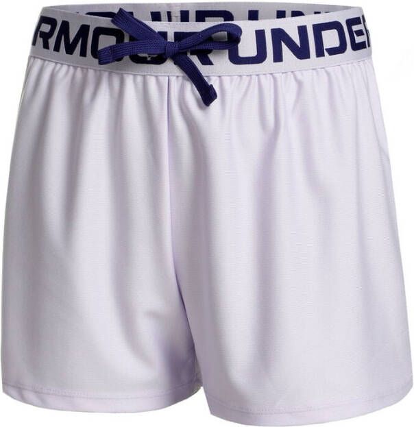 Under Armour Meisjesshort Play Up Nebula Purper/Sonar Blauw/Sonar Blauw YXS