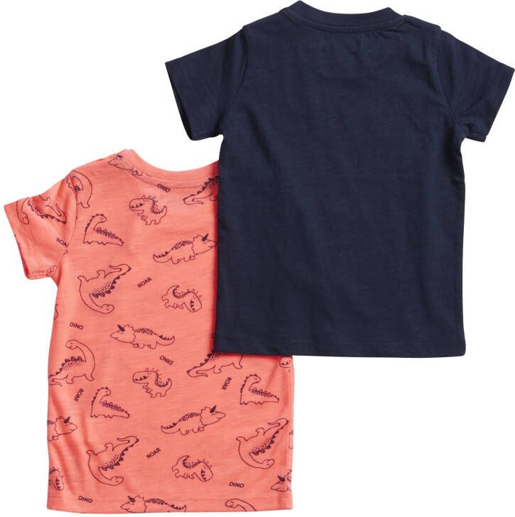 terStal Baby 2 pack t shirts blauw in