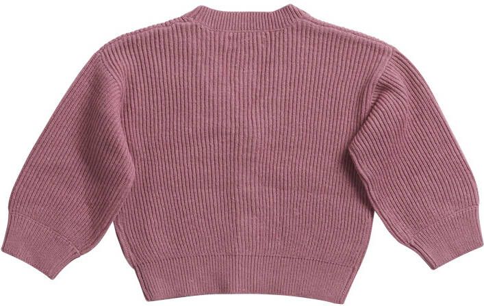 terStal Baby vestje met pofmouw roze in