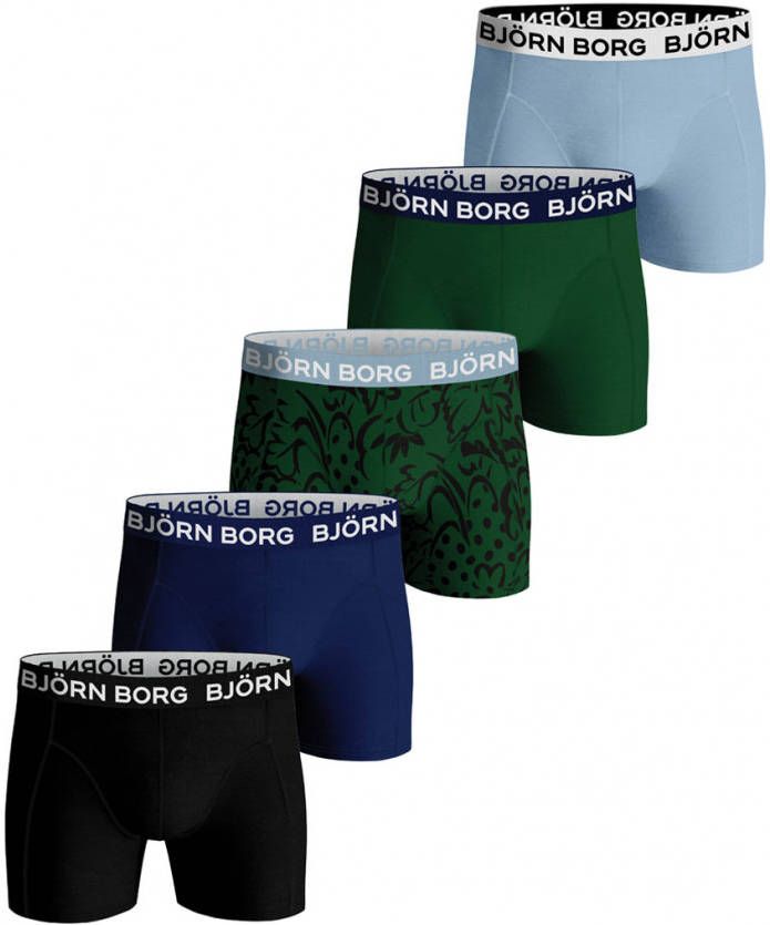 Bjorn Borg Bjö, rn Borg Core boxershorts met logoband in 5 pack