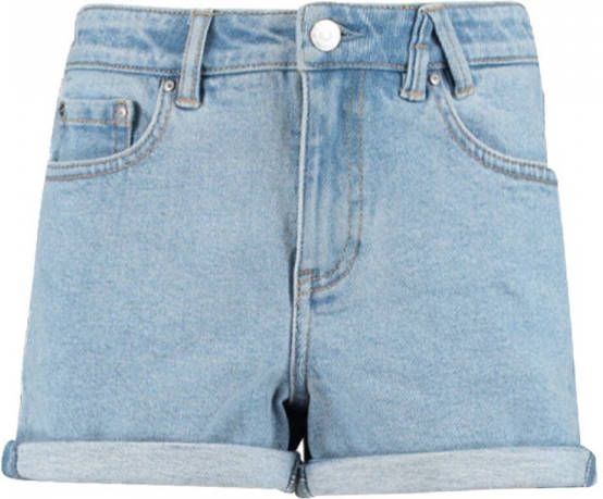 America Today Lucy straight fit korte broek van denim met stretch