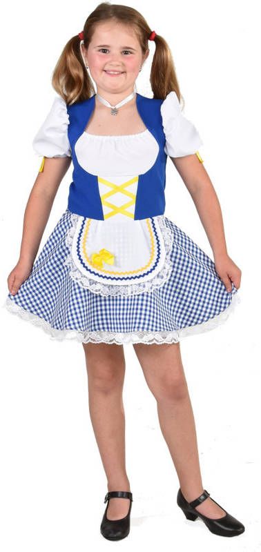 Confetti Kinder tiroolse jurk | tiroler verkleedkleding kinderen