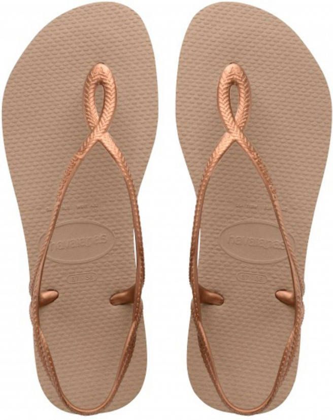 Havaianas Slippers Kids Flipflops Luna Ros&#233, goudkleurig