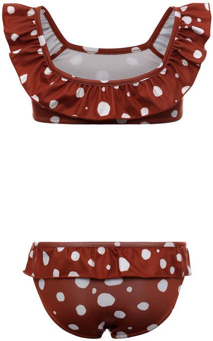 Looxs Revolution Bikini terra polkadots uv50 voor meisjes in de kleur